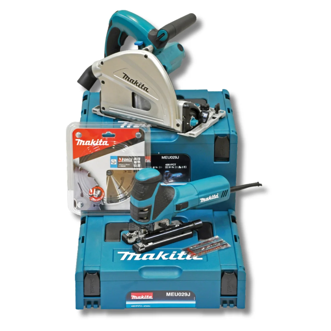 set scie circulaire plongeante + scie sauteuse - MAKITA - MEU029J