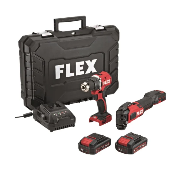 Pack perceuse + outil multifonctions 18V