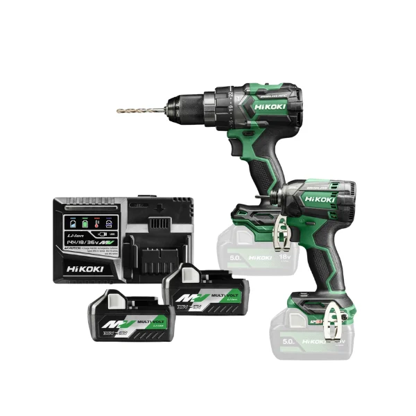 Pack perceuse + visseuse à choc 18V