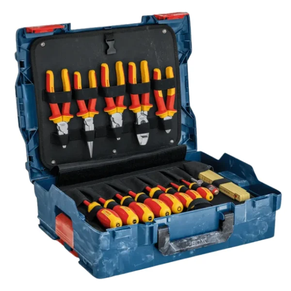 Coffret mixte 37 pièces pour électricien