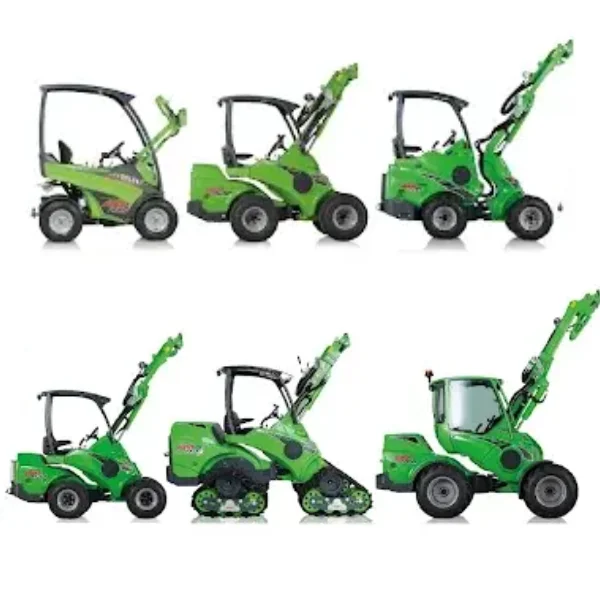 Chargeurs articulés AVANT série 200, 400, 500, 600, 700 & 800 + accessoires