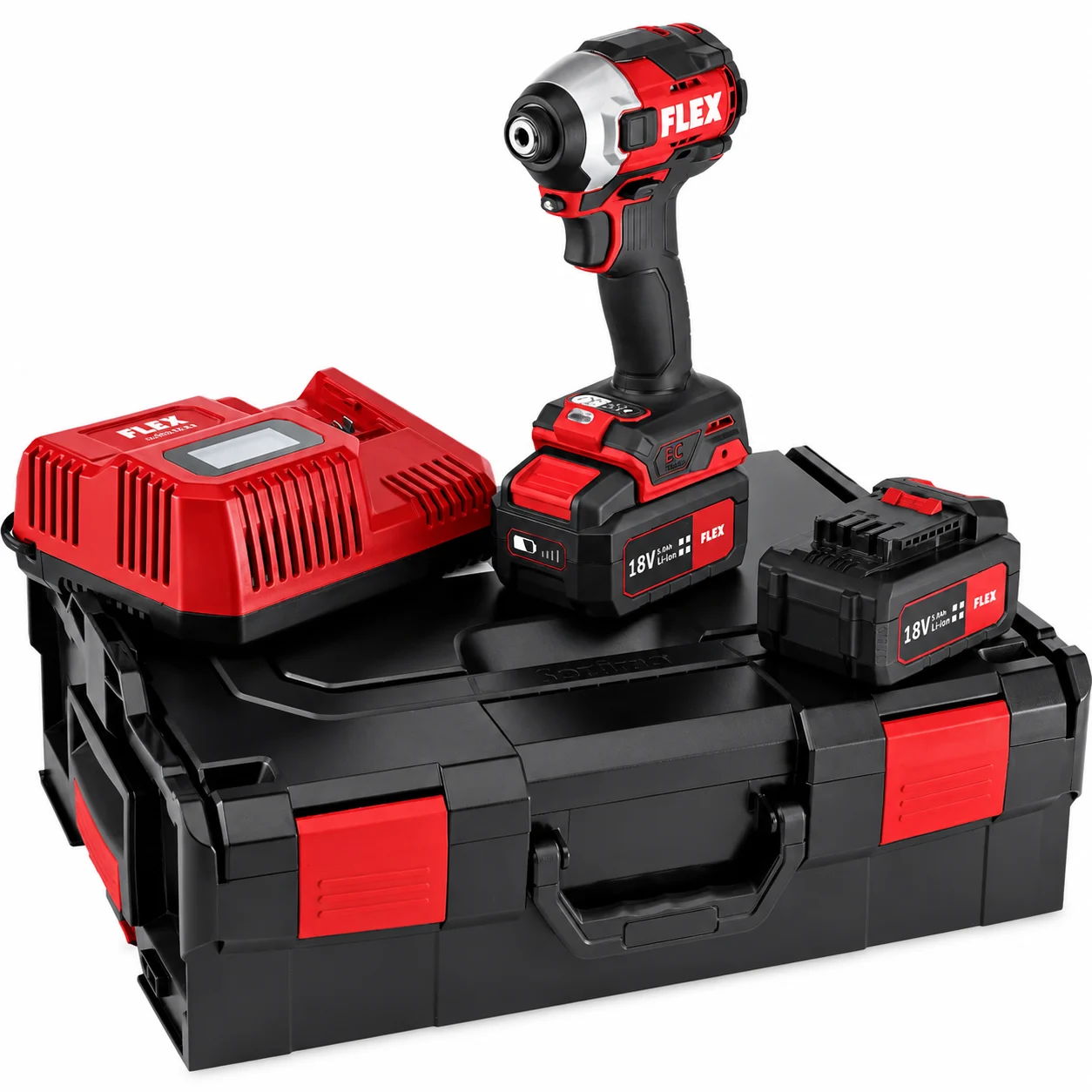 Visseuse à chocs brushless 18V (2 batteries 5 Ah) - ID 1/4" 18.0-EC HD/5.0 Set