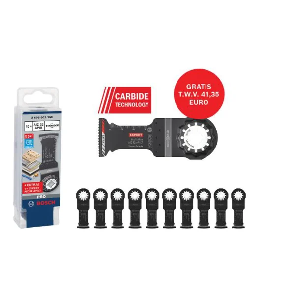 10 lames starlock + lame carbure gratuite