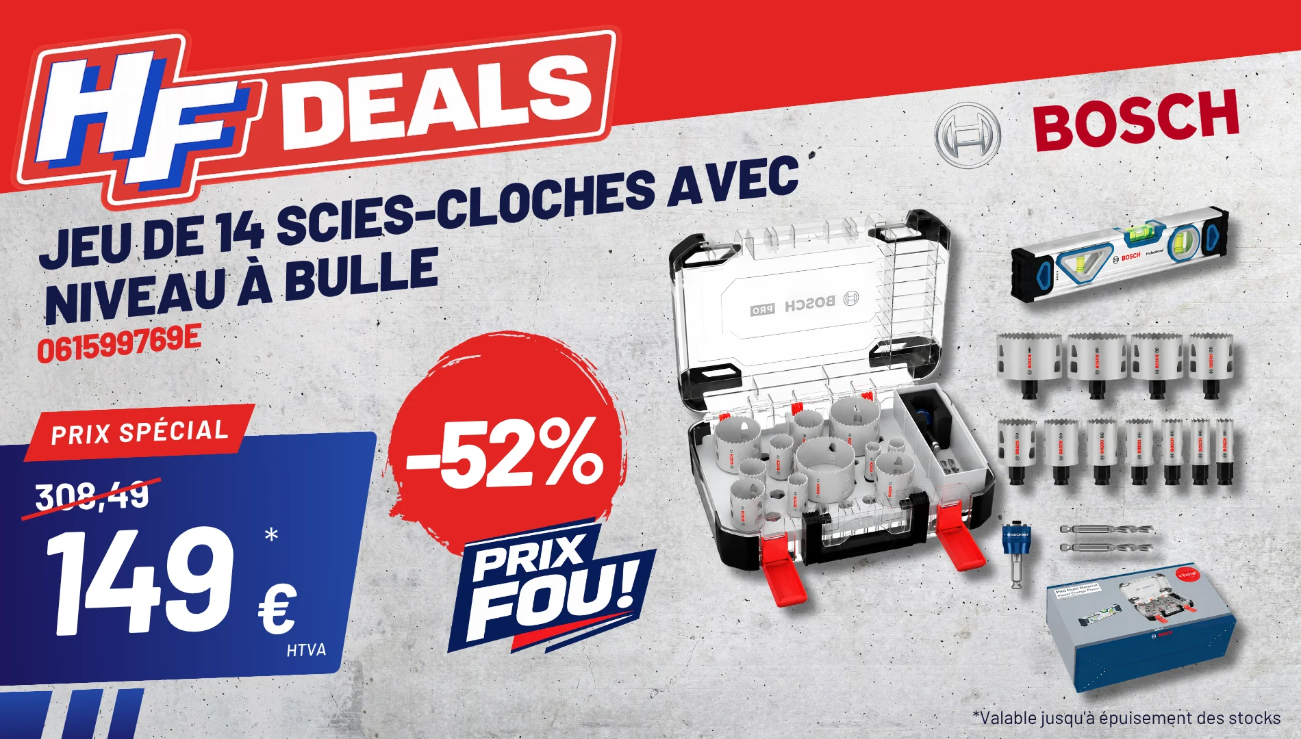 bosch - jeu de 14 scies - 061599769E