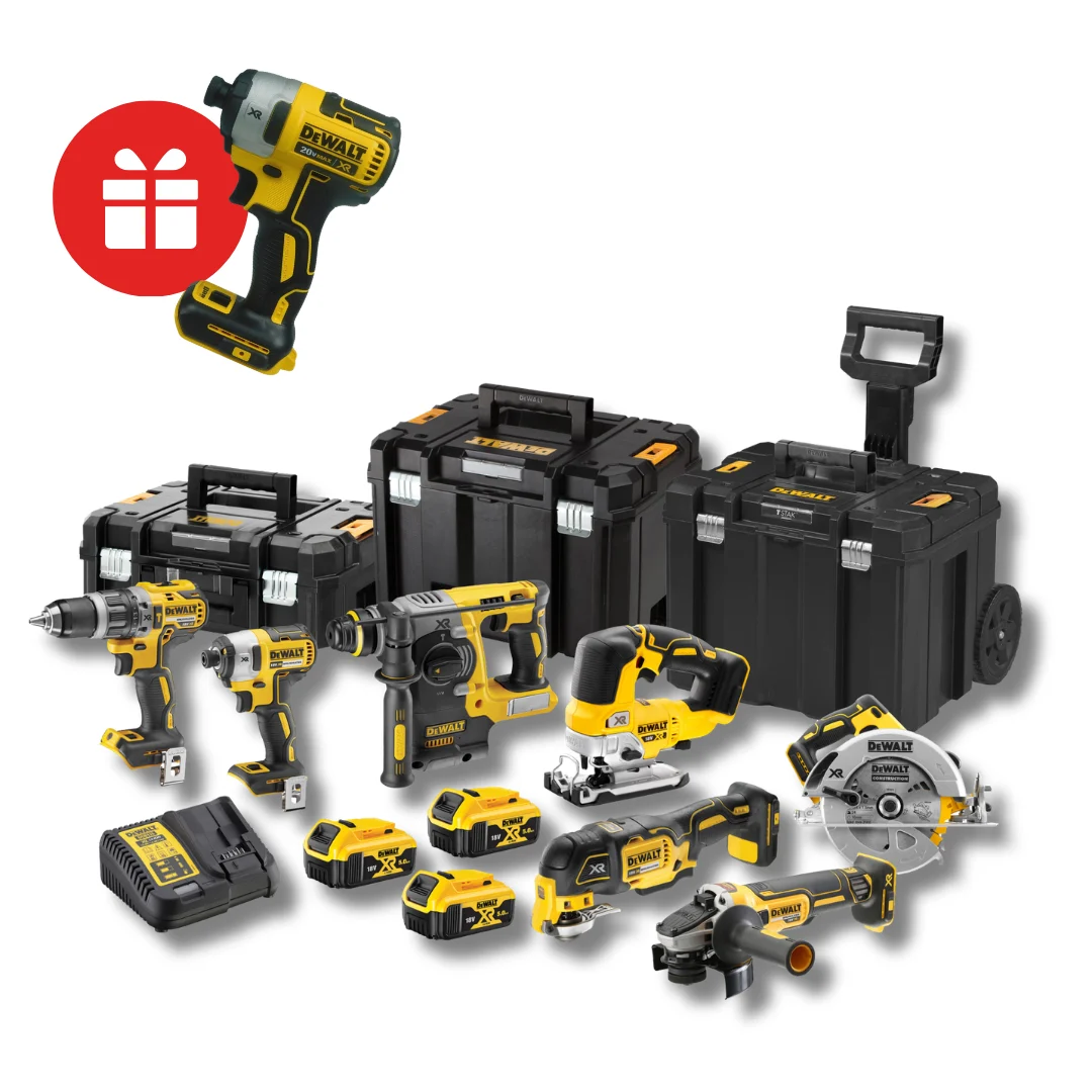Kit 7 machines XR 18V Brushless - DEWALT - DCK755P3T-QW